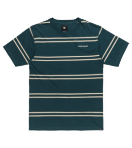 DC Portside Stripe Tee Deep Teal Green