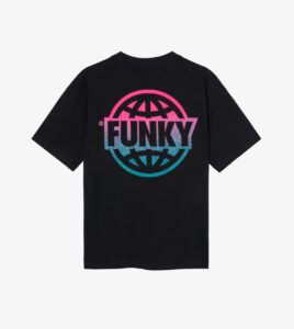 FUNKY Shade Logo Tee Black