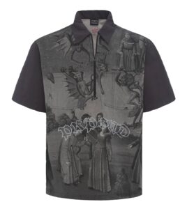 PROPAGANDA Halfzip Shirt Black