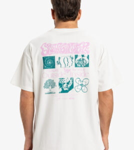 QUIKSILVER Outside Inside T-Shirt White