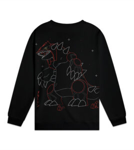 DOLLY NOIRE Pokémon Groudon Crewneck