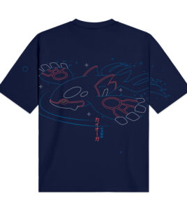 DOLLY NOIRE-Pokémon Kyogre Over kimono Tee