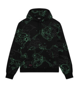 DOLLY NOIRE Pokémon-Rayquaza Pattern Hoodie
