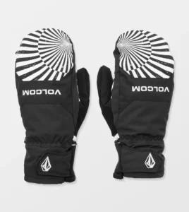VOLCOM V.CO Nyle Mittens Black Print