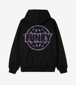 FUNKY Rift Logo Hoodie Black