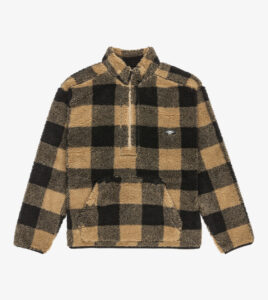 QUIKSILVER Mercury Woodlands Sherpa Black Yellow