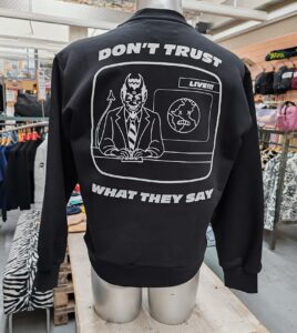 5TATE OF MIND  50M News Felpa Girocollo Black