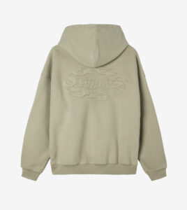 FUNKY Carve Zipper Hoodie Khaki