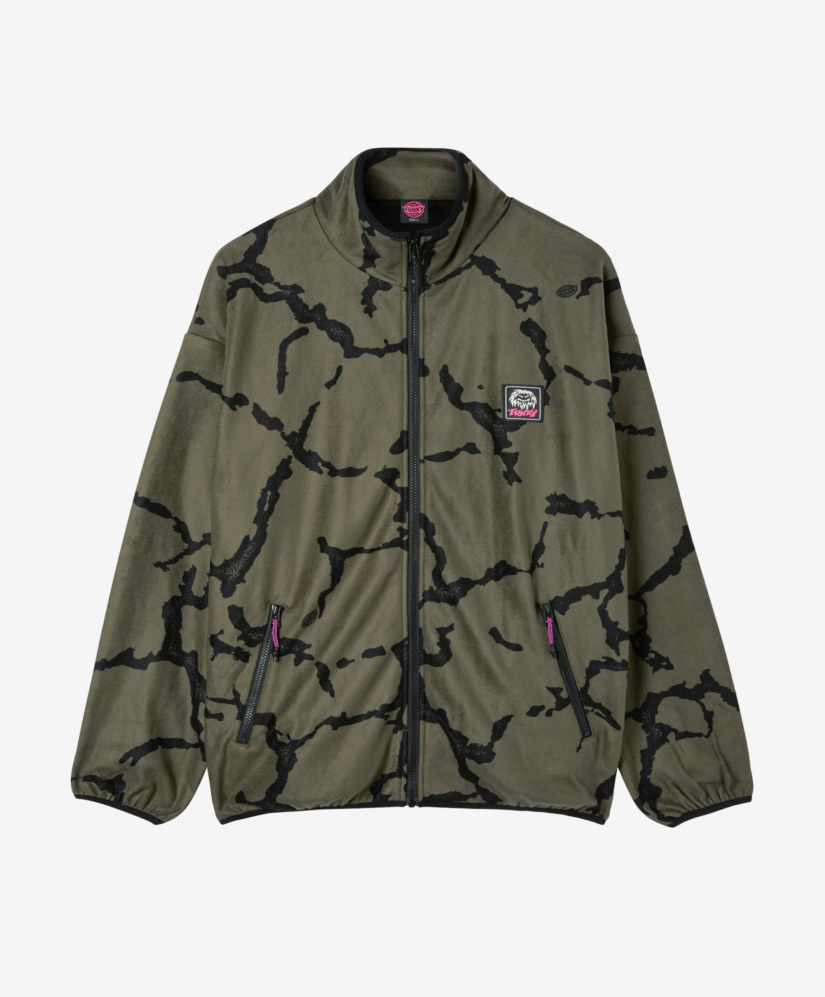 HERITAGE FULL ZIP FLEECE OLIVE L_F