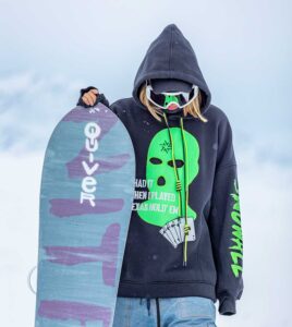 SNOWALL AK457 Hoodie Black