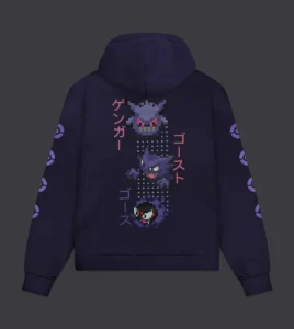 DOLLY NOIRE Gengar Evolution Hoodie