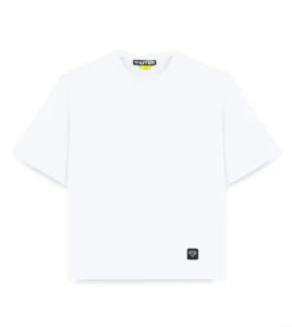 IUTER Ribbed Boxy Tee White