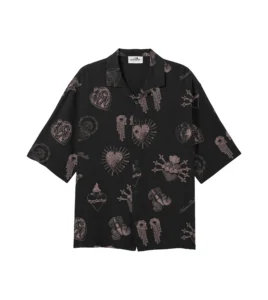 VERTERE Berlin Forget Me Not Viscose Black