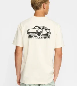 REVOLUTION Application Tee Off-White