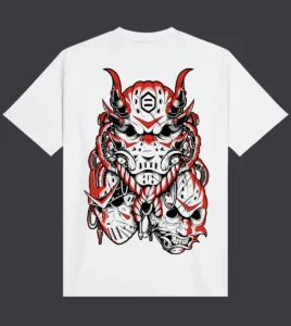 DOLLY NOIRE Hockey Mask Trio Tee White