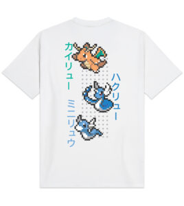 DOLLY NOIRE-Pokèmon Dragonite Evolution Tee White