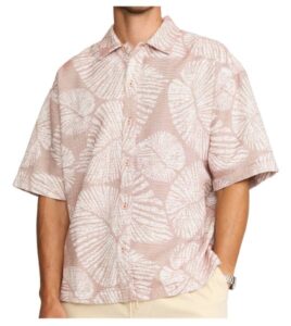 REVOLUTION Oversize Short Shirt Darkorange