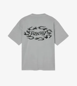 FUNKY Carve Tee Washed Ice