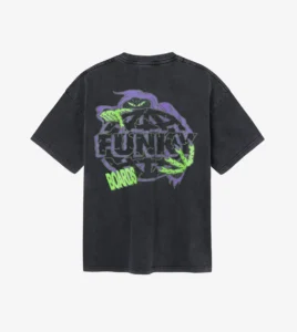 FUNKY Goblin Logo Tee Washed Black