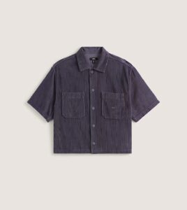 VANS Cord Button Up Shirt Grey