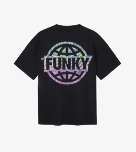 FUNKY Smash Logo Tee Black