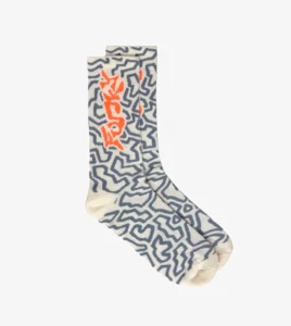 FUNKY Smash Socks White