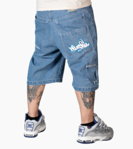 BLUESKIN Bermuda Wareko Baggy Stone Bleached