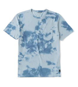 ROARK Mathis Active Tee Tie Dye Neptune
