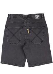 HOMEBOY Baggy Denim Shorts Washed Grey