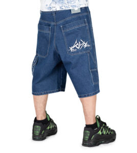 BLUESKIN Bermuda Baggy Blue Stone Wash