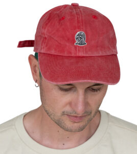 SMOOTH Logo Dad Cap Washed Red