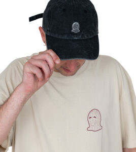 SMOOTH Logo Dad Cap Washed Black