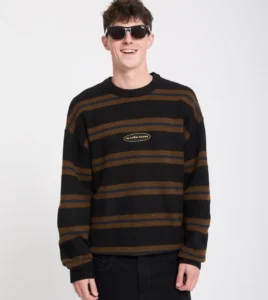 VOLCOM Striperstrand Sweater Black