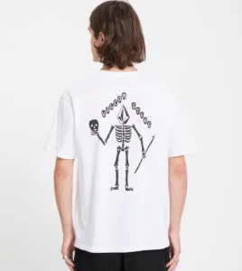 VOLCOM Felix Skull Tee White