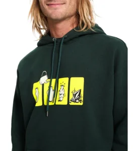 VOLCOM Before I Break Hoodie Green