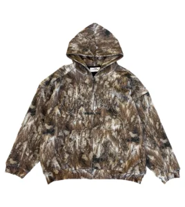VERTERE Stone Logo Zip Hoodie Camo Unisex