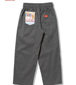 COOKMAN Chef Pants High-Wide Charcoal-Grey