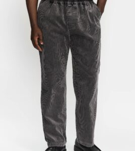 REVOLUTION Casual Trousers Dark Grey