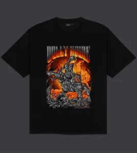 DOLLY NOIRE Cerberus Tee Black