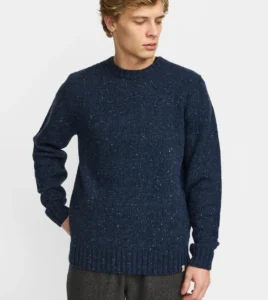 REVOLUTION Knit Sweater Navy