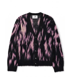 VERTERE Ashfall Knit Cardigan Plum