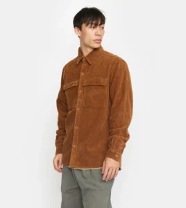 REVOLUTION Utility Shirt Brown