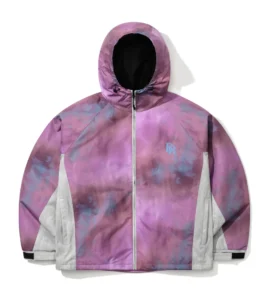 BS RABBIT Br Monogram 3Oz Insulated Hood Jacket Aurora Pink