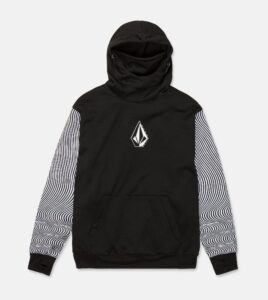 VOLCOM Hydro Riding Hoodie Black/White