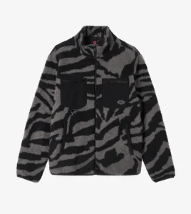 FUNKY Grog Tech Sherpa Jacket Zebra
