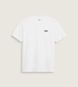 VANS New Left Chest Logo Tee White