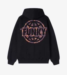 FUNKY Rift Logo Hoodie Black