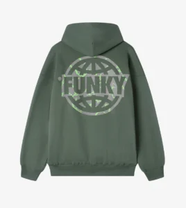 FUNKY Rift Logo Hoodie Olive