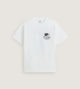 VANS Stacked Hi Tee White