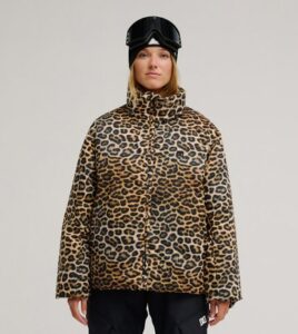 DC Aura 10K Puffer Boxy Fauxcat Women